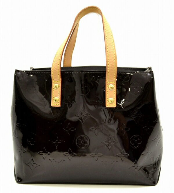 11490462 Louis Vuitton Reid PM Tote Bag Vernis Amarant