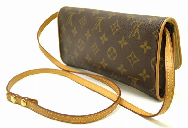 11490588 1 Louis Vuitton Pochette Twin GM Shoulder Bag Monogram Brown