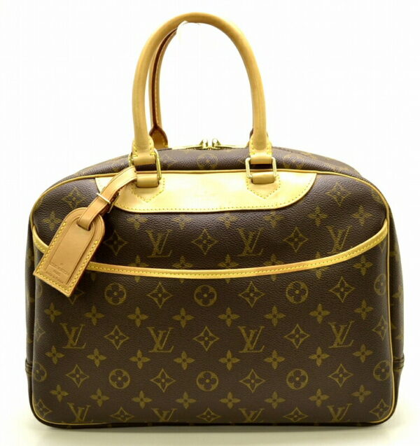 11490613 Louis Vuitton Deauville Handbag Monogram Brown