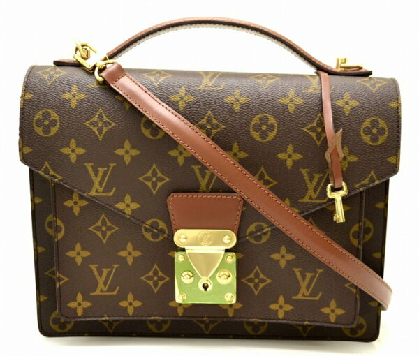 11490806 Louis Vuitton Monceau 28 Shoulder Bag Monogram Brown