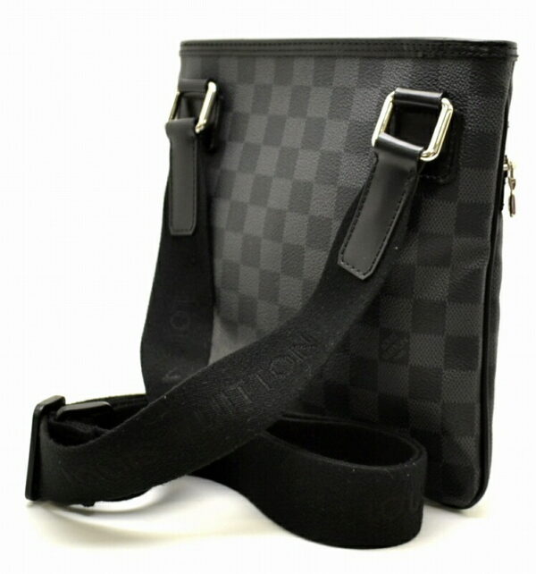 11490924 1 Louis Vuitton Thomas Shoulder Bag Damier Graphite Black