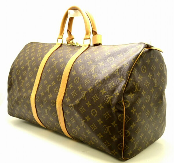 11490937 1 Louis Vuitton Keepall 55 Bag Monogram Brown