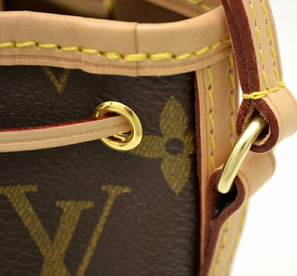 11490974 6 Louis Vuitton Nano Noe Shoulder Bag Monogram Brown