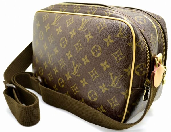 11491060 1 Louis Vuitton Reporter PM Crossbody Monogram Brown