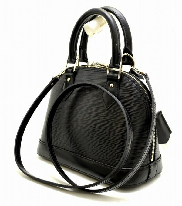 11491156 1 Louis Vuitton Alma BB Handbag Epi Black