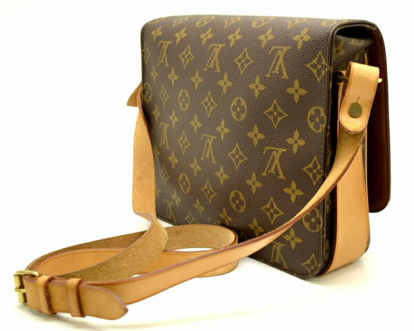 11491192 1 Louis Vuitton Cartesiere Shoulder Bag Monogram Brown