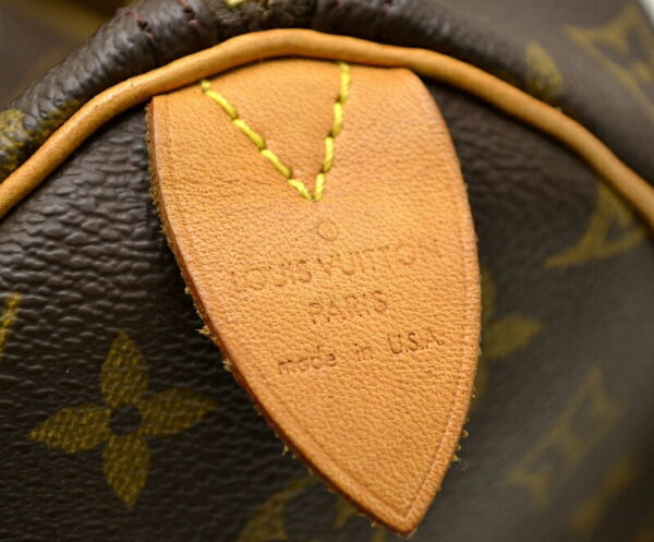 11491344 7 Louis Vuitton Speedy 35 Bag Monogram Brown