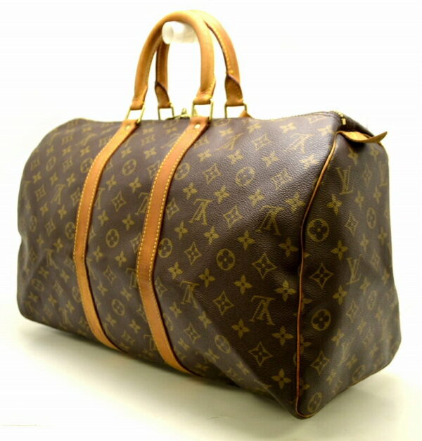 11491346 1 Louis Vuitton Keepall 45 Bag Monogram Brown