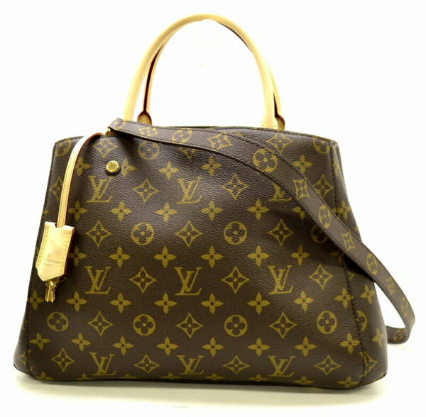 11500056 Louis Vuitton Montaigne MM Handbag Monogram Brown