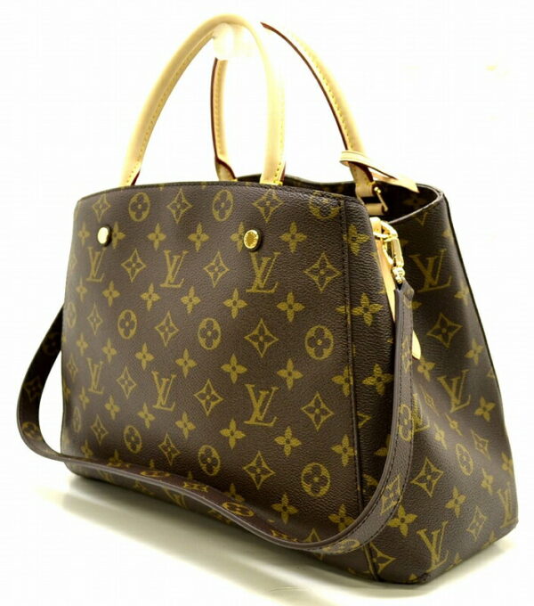 11500056 1 Louis Vuitton Montaigne MM Handbag Monogram Brown