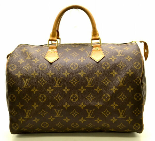 11500363 Louis Vuitton Speedy 35 Bag Monogram Brown