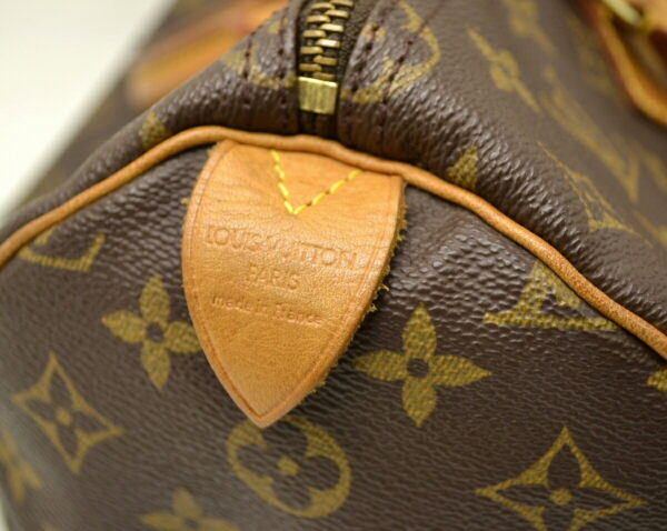 11500363 7 Louis Vuitton Speedy 35 Bag Monogram Brown