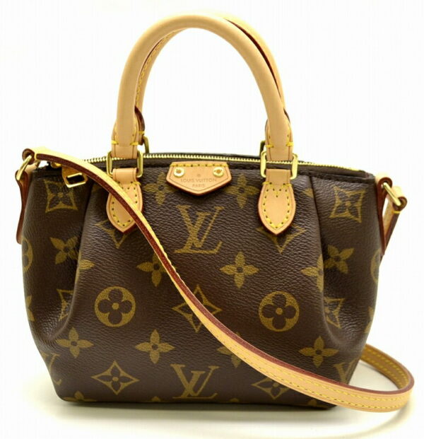 11500410 Louis Vuitton Nanoturen Shoulder Bag Monogram Brown