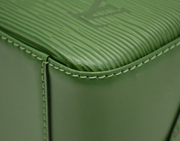 11500429 2 Louis Vuitton Sablon Handbag Epi Green