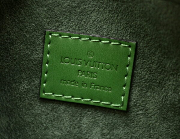 11500429 7 Louis Vuitton Sablon Handbag Epi Green