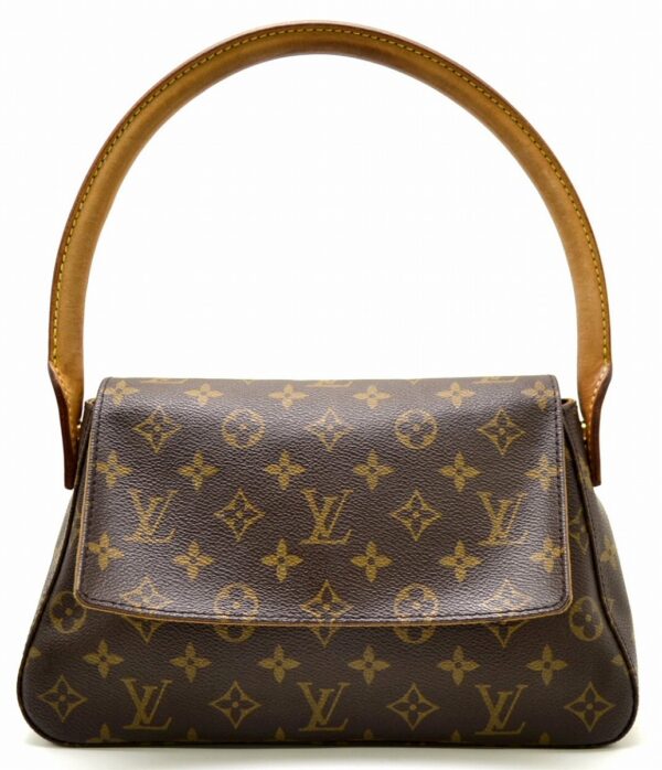 11500480 Louis Vuitton Mini Looping Shoulder Bag Monogram Brown