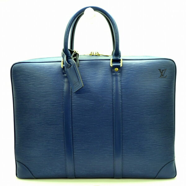 11500493 Louis Vuitton Voyage Business Bag Epi Blue