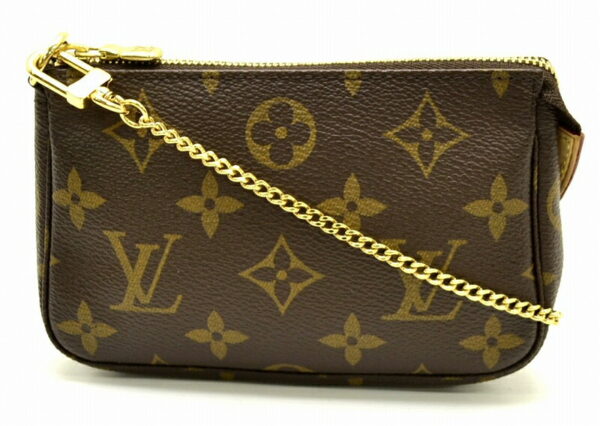 11500523 Louis Vuitton Mini Pochette Accessory Pouch Monogram Brown