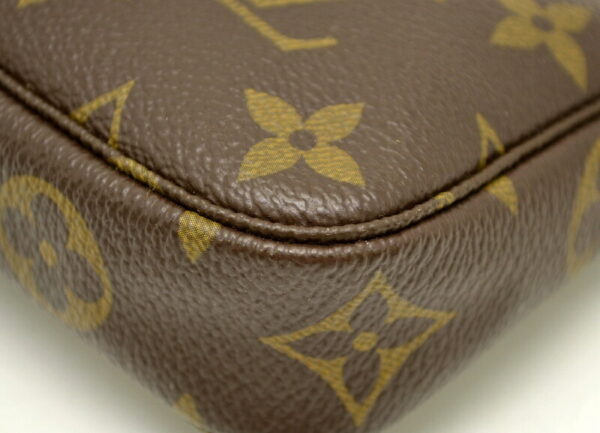 11500523 2 Louis Vuitton Mini Pochette Accessory Pouch Monogram Brown