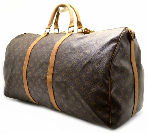 11500573 1 Louis Vuitton Keepall Bandouliere 60 Bag Monogram Brown