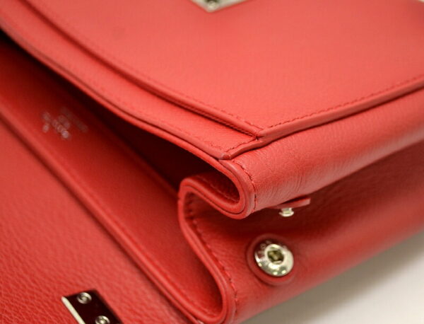 11500691 5 Louis Vuitton Lock Me II BB Handbag Ruby Red