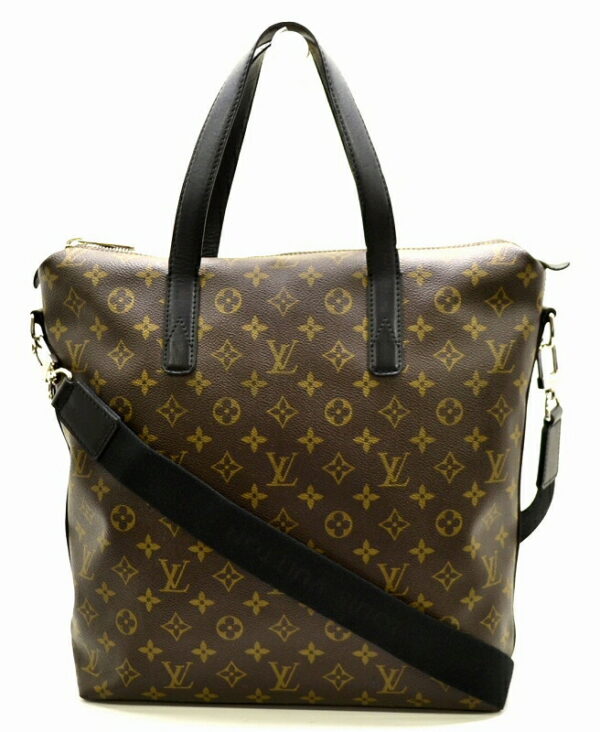 11500733 Louis Vuitton Kitan 2WAY Tote Bag Monogram Brown