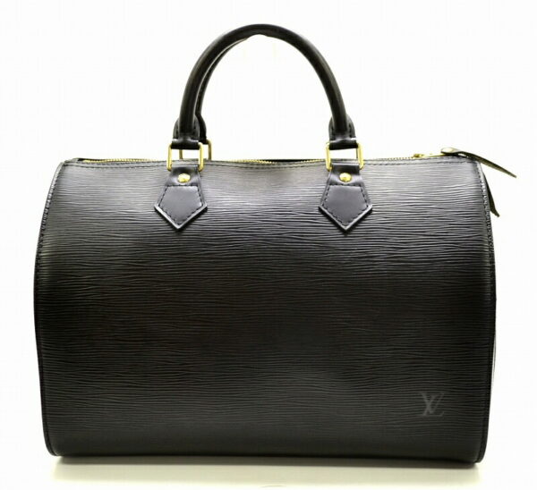 11500757 Louis Vuitton Speedy 30 Bag Epi Black