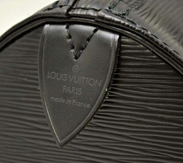 11500757 7 Louis Vuitton Speedy 30 Bag Epi Black