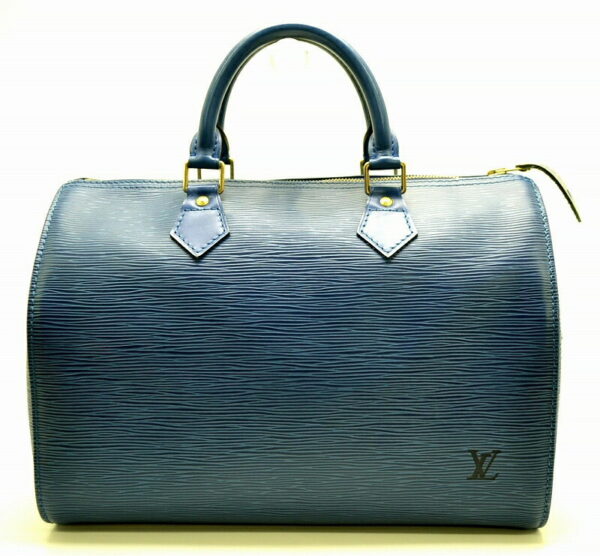 11500759 Louis Vuitton Speedy 30 Bag Epi Blue