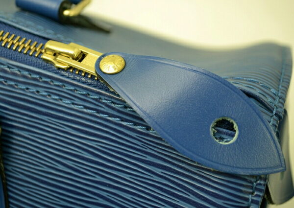 11500759 5 Louis Vuitton Speedy 30 Bag Epi Blue