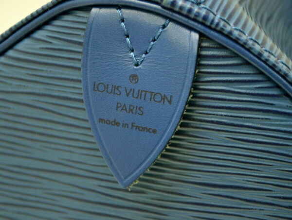 11500759 7 Louis Vuitton Speedy 30 Bag Epi Blue