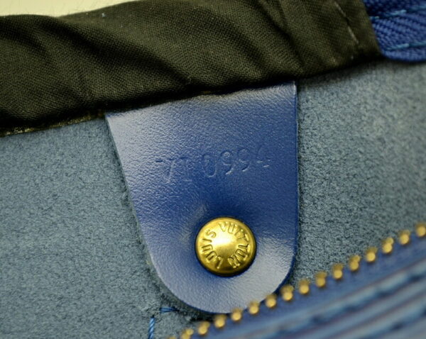 11500759 8 Louis Vuitton Speedy 30 Bag Epi Blue