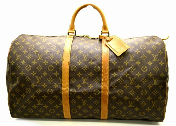 11500760 Louis Vuitton Keepall 55 Bag Monogram Brown