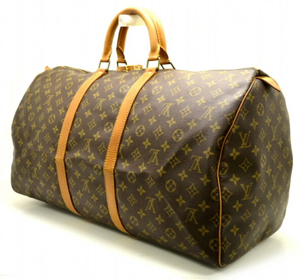 11500760 1 Louis Vuitton Keepall 55 Bag Monogram Brown