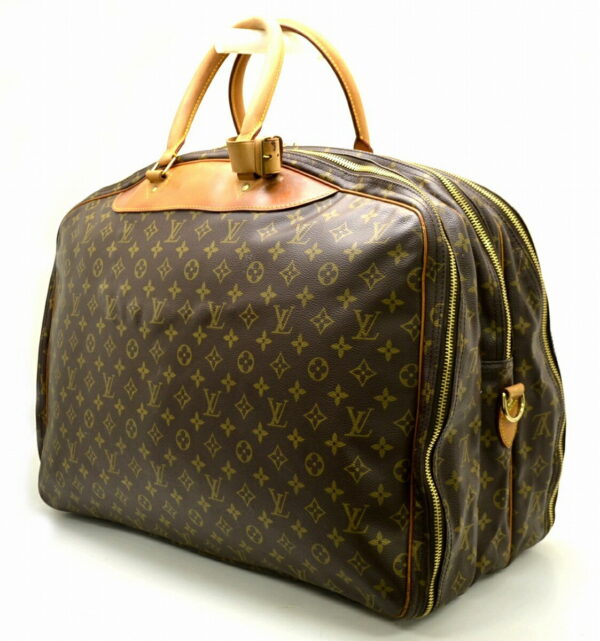 11500805 1 Louis Vuitton Alizée Trois Poche Bag Monogram Brown