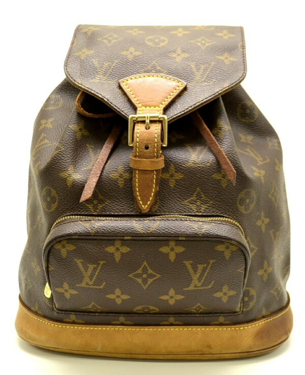 11500884 Louis Vuitton Monsouris MM Backpack Monogram Brown