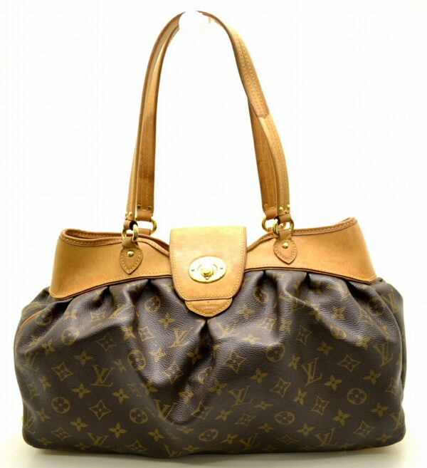 11501009 Louis Vuitton Boetie MM Tote Bag Monogram Brown