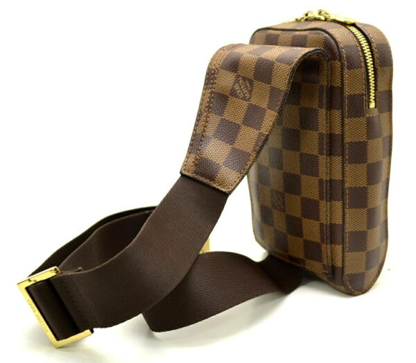 11501115 1 Louis Vuitton Jeronimos Waist Bag Damier Brown