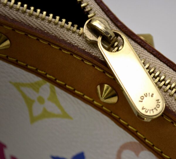 11501137 5 Louis Vuitton Pochette Accessory Pouch Multicolor White