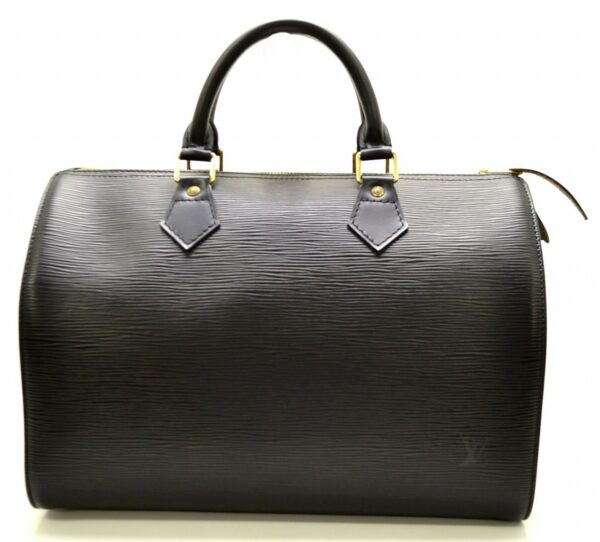 11501171 Louis Vuitton Speedy 30 Bag Epi Black