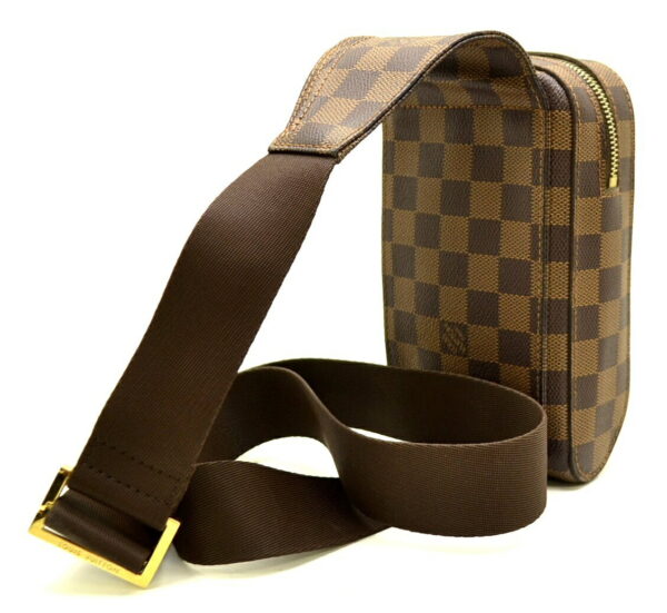 11501197 1 Louis Vuitton Jeronimos Waist Bag Damier Brown