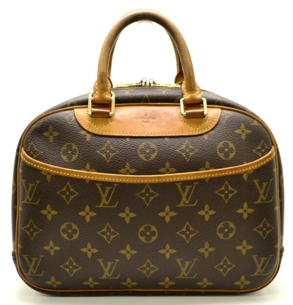 11510057 Louis Vuitton Trouville Handbag Monogram Brown