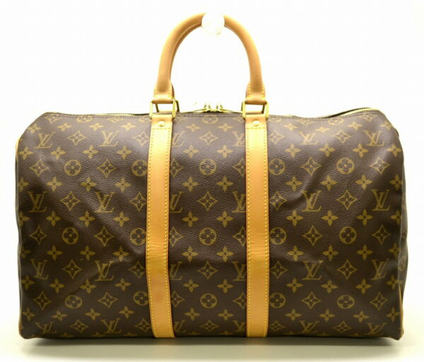 11510146 Louis Vuitton Keepall 45 Bag Monogram Brown