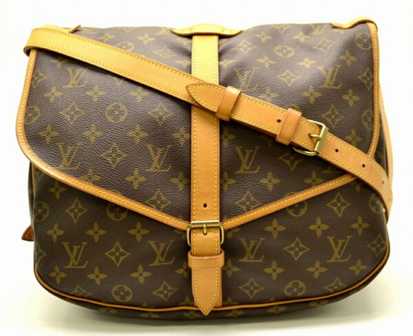 11510148 Louis Vuitton Saumur 35 Shoulder Bag Monogram Brown