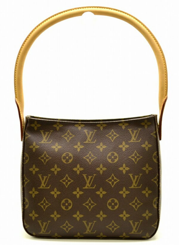 11510157 Louis Vuitton Looping MM Shoulder Bag Monogram Brown