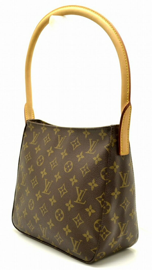 11510157 1 Louis Vuitton Looping MM Shoulder Bag Monogram Brown