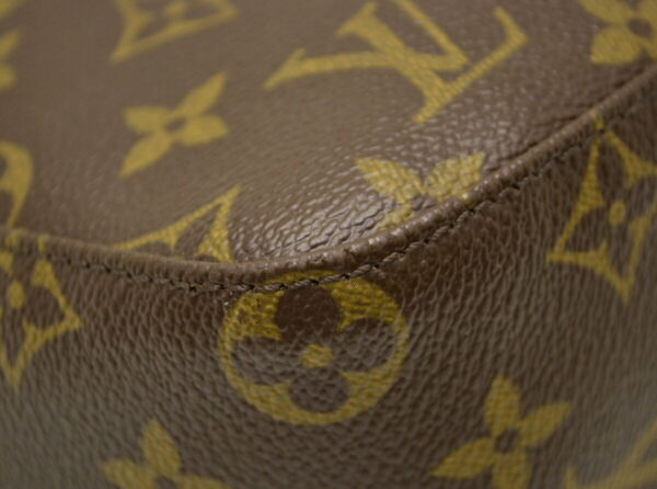 11510157 2 Louis Vuitton Looping MM Shoulder Bag Monogram Brown