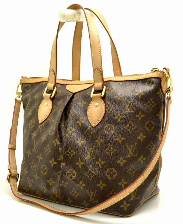 11510629 1 Louis Vuitton Palermo PM 2WAY Tote Bag Monogram Brown