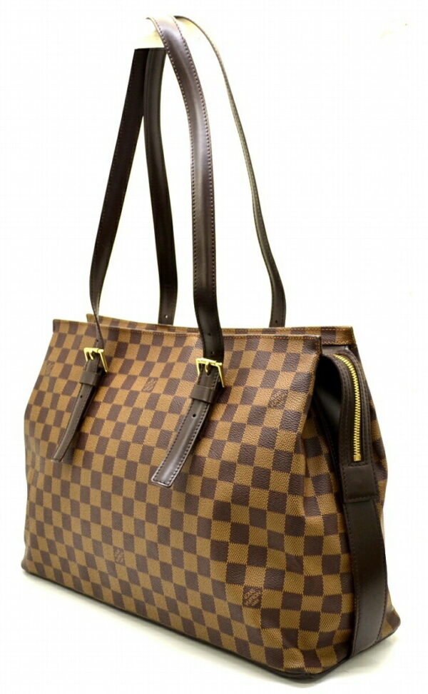 11510733 1 Louis Vuitton Chelsea Tote Bag Damier Brown