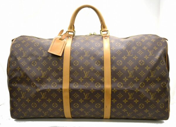 11510736 Louis Vuitton Keepall 60 Bag Monogram Brown